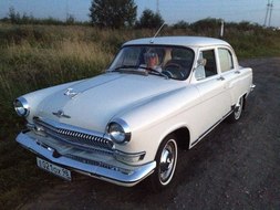 Rent Cars and Buses: GAZ 21 Volga White