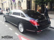 Rent Cars and Buses: Mercedes Maybach black